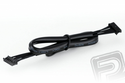 Senzorový kábel čierny, 200mm