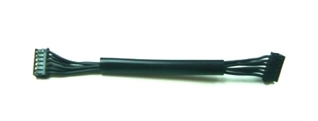Senzorový kábel čierny, HighFlex 70mm