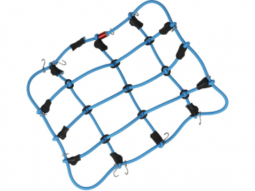 Sieťka Robitronic s háčikmi 15x12cm modrá
