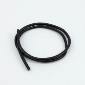 Silikonový kábel 1,8 qmm, 16 AWG, 0,5 m, čierny