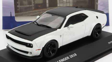 Solido Dodge Challenger Srt Demon V8 6.2l Coupe 2018 1:43 White Black