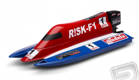 Stavebnica rýchlostného člna RISK F-1