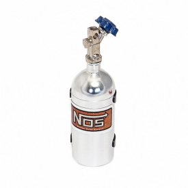 Strieborná tlaková nádrž NOS s Nitro oxyd plynom, 23 g