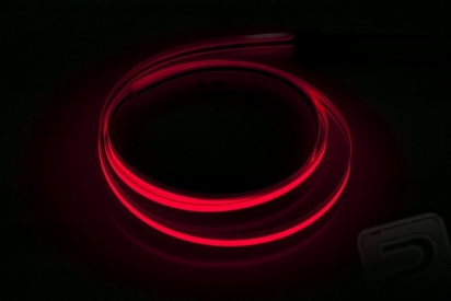 Svietiaca páska 60 cm (šírka 6 mm) červená