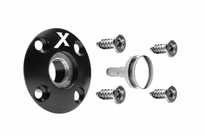Tankovací ventil magnetický (X logo), čierny