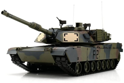 TORRO tank 1/16 RC M1A Abrams zelená kamufláž – BB Airsoft  + IR