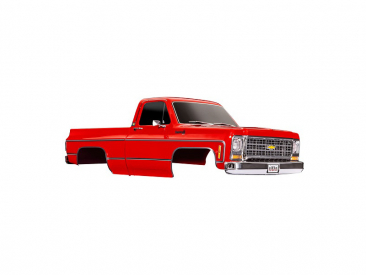 Traxxas karoséria Chevrolet K10 1979 červená (kompletná)