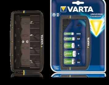 VARTA Universal charger bez batérií