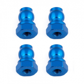 Vrchné modré hliníkové vložky tlmičov, 10 mm, 4 ks
