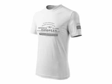 Antonio pánske tričko Aerobatica biele L