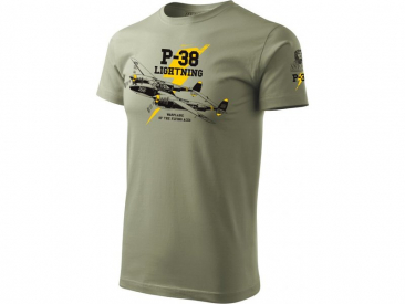 Antonio pánske tričko P-38 Lightning XL