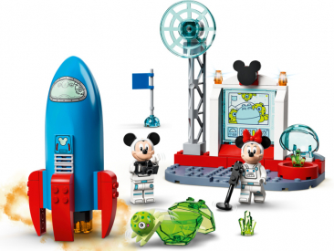 LEGO DUPLO – Myšiak Mickey a Myška Minnie ako astronauti