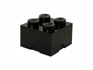LEGO úložný box 250x250x180mm – čierny