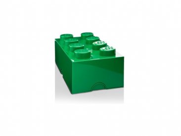 LEGO úložný box 250x500x180mm – tmavozelený