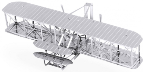 Oceľová stavebnica lietadla bratov Wrightovcov