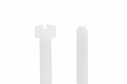 Plastová/nylonová skrutka s valcovou hlavou M4x30mm, 10ks