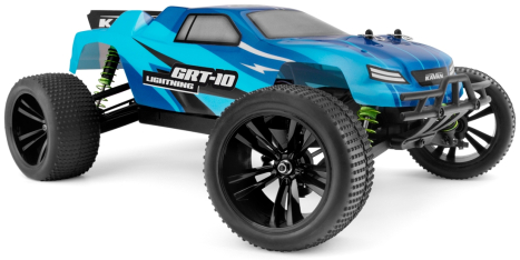 RC auto KAVAN GRT-10 Lightning 2,4 GHz 4WD Truggy 1:10, modré