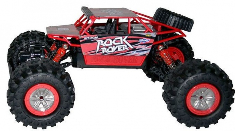 RC auto Rock Rover, červená