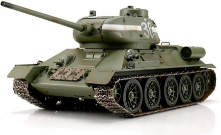 RC tank 1/16 T-34/85 IR, zelený