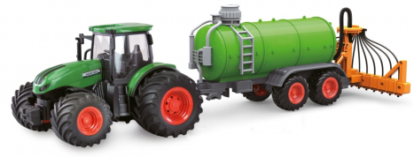 RC traktor s funkčnou cisternou
