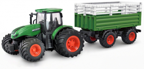 RC traktor s prepravníkom zvierat