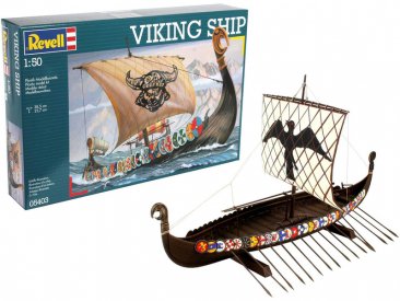 Revell Vikingská loď (1:50) (sada)