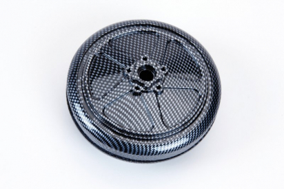Zadný disk s uhlíkovým dizajnom