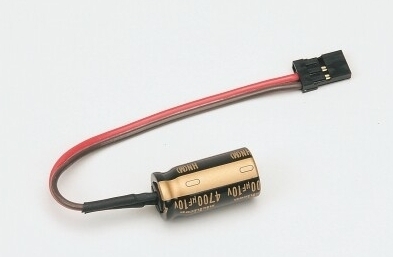 Záložný kondenzátor pre 2,4GHz prijímače