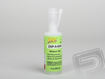ZAP-A-GAP 56,6g (2oz.) stredné sekundové lepidlo