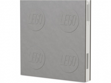 LEGO 2.0 zápisník s gélovým perom sivý