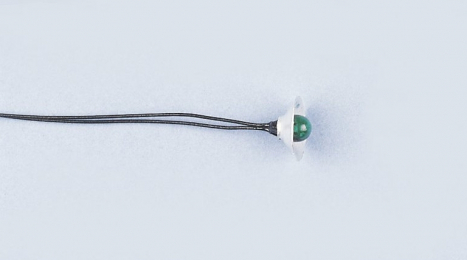 Žiarovčičky 4 mm s káblom – zelené (10 ks)