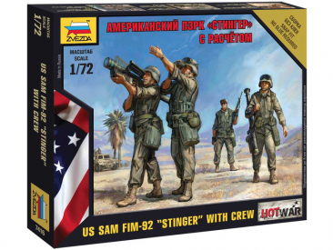 Zvezda figúrky – US SAM FIM-92 Stinger (1:72)