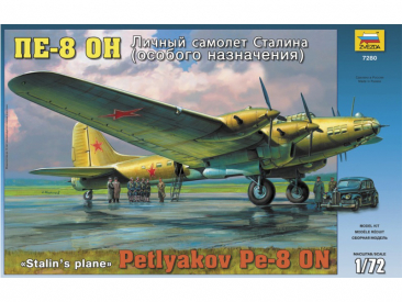 Zvezda Petlyakov Pe-8 ON Stalin´s Plane reedícia (1:72)