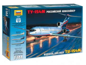 Zvezda Tupolev Tu-154M (1:144)