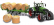 RC Traktor s valníkem a balíky 1:16
