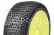 1/8 Off Road Buggy nalepené gumy, S-CODE, žlté disky, Medium-Soft zmes, 1 pár