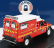 Alarme Land rover Defender 130 Pick-up Closed Vsab Tt Bmpm Sapeurs Pompiers Vehicule De Secours Et D'assistance Aux Victimes 1986 1:43 Red White