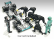 Americké diorámy Figúrky F1 Set 2 2022 - Dioráma Pit-stop Set 7 X Meccanici - Mechanics - With Decals 1:43 Black Green