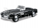 Bburago 1:32 Classic BMW 507 1957 čierna