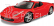 Bburago Ferrari 458 Spider 1:24 červená