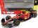 Bburago Ferrari F1-75 Scuderia Ferrari N 16 2nd Monza Gp Italy (pole position) 2022 Charles Leclerc - žlté kolesá - Full Exclusive Carmodel 1:18 Red Yellow