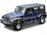 Bburago Jeep Wrangler 1:32 modrá metalíza