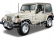 Bburago Jeep Wrangler Sahara 1:18 svetlá kaki