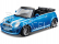 Bburago Mini Cooper S Cabriolet 1:32 modrá metalíza