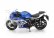 Bburago Suzuki Gsx-r1000 R 2021 1:18 modrá strieborná