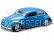 Bburago Volkswagen Beetle 1:64 modrá