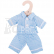 Bigjigs Toys Modré pyžamo pre bábiku 28 cm