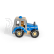 Bigjigs Toys Traktor modrý