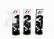 Cartrix Accessories F1 World Champion Plate Pit Board - 1. - 2. - 3. miesto 1:18 šedá čierna žltá