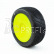 CLAYMORE V2 BUGGY C1 (SUPER SOFT) lepené pneumatiky, žlté disky (2 ks)